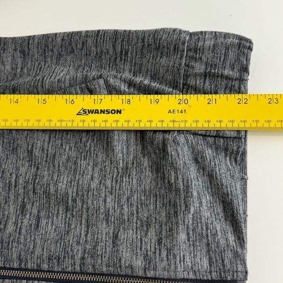 H by Halston Grey Full Zip Athletic Jacket 2 - Picture 6 of 8